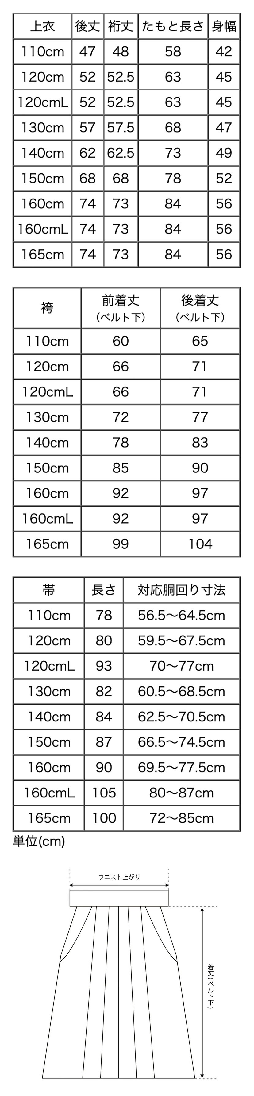 HAKAST18サイズ表