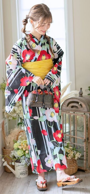 着付け簡単袴セット 刺繍入り コーデ HAKAST18｜キャサリンコテージ