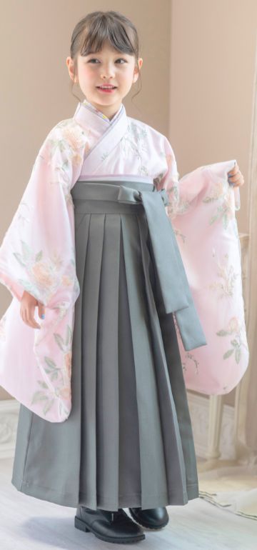 着付け簡単袴セット 刺繍入り コーデ HAKAST18｜キャサリンコテージ