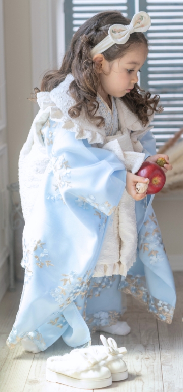七五三3歳女児 草履 うさぎファースリッポン コーデ XZ004｜キャサリン