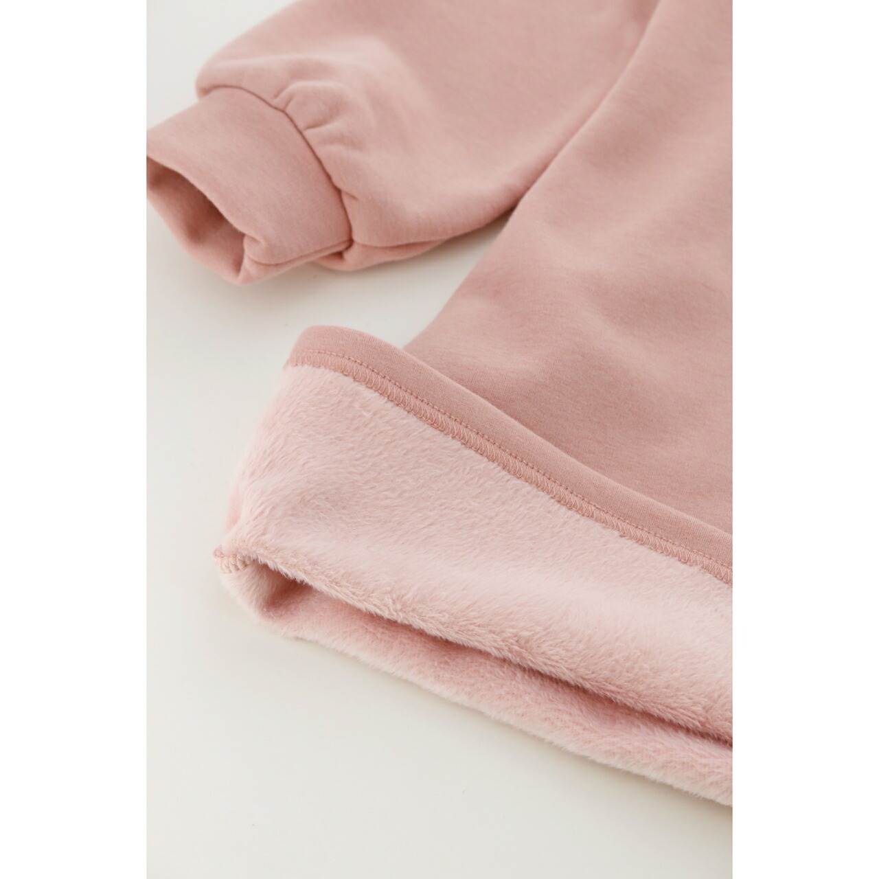 長袖ポシェットトレーナーワンピース女の子キッズカジュアルワンピース