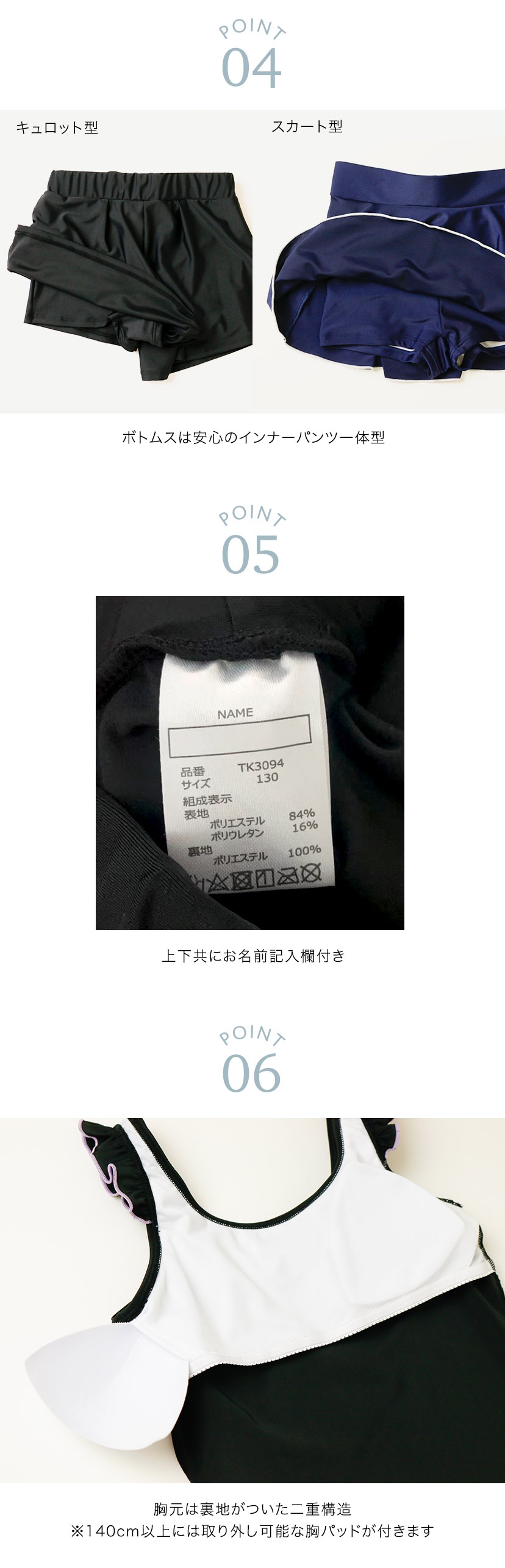 水着のポイント4～6