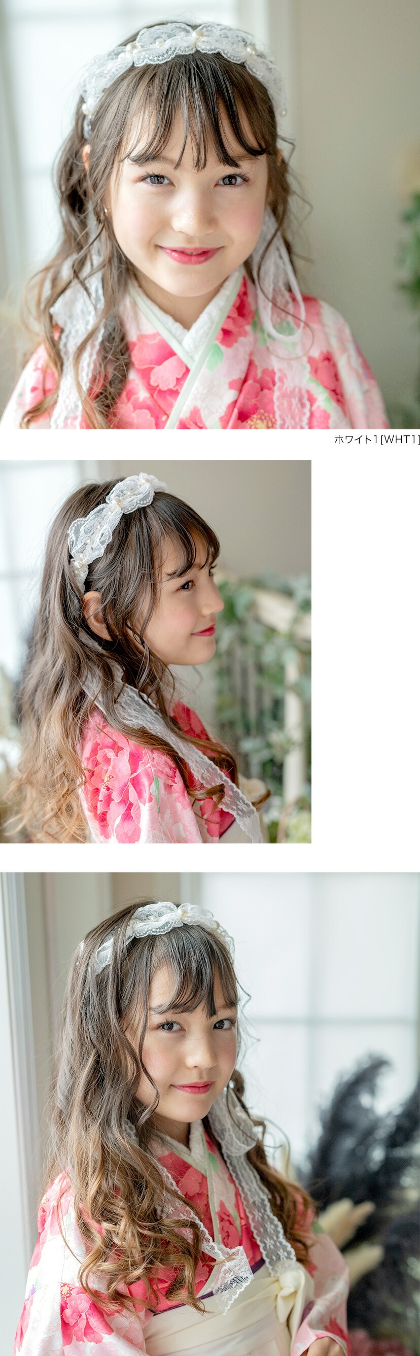 レースカチューシャ,モデル着用画像2