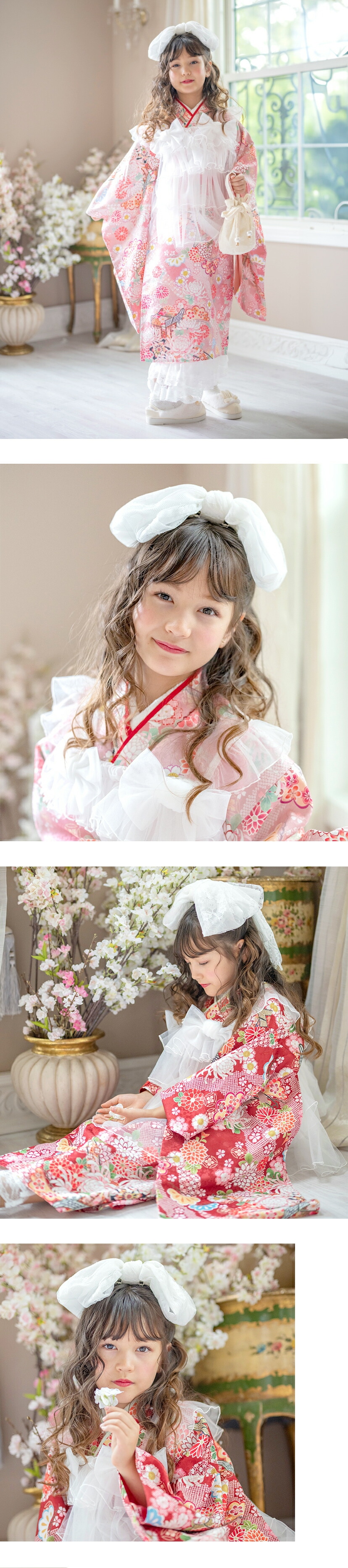 レースリボンヘッドドレス,モデル着用画像1