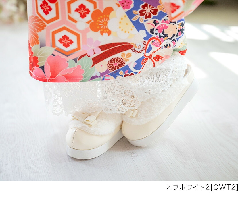 裾レースペチコート モデル画像1
