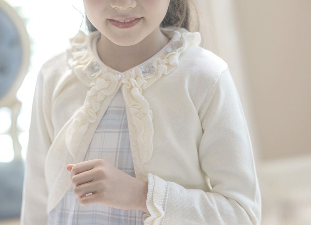 タルティーヌ　ホワイト　ボレロ　入学式 楽天市場】女の子用ボレロ単品【メール便送料無料】【マラソン セール