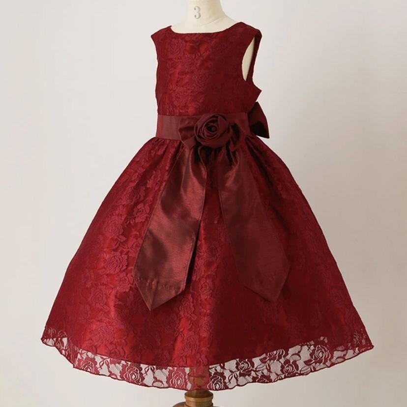 子供ドレス令嬢テイストのアンティークレースドレス[子供服キッズフォーマルピアノの発表会結婚式女の子用120130140cm子どもドレスフォーマルドレス衣装花柄楽天通販]キャサリンコテージ
