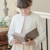 子供服シンプルボレロキッズフォーマル[女の子入学式卒園式発表会結婚式100110120130140150160cm法事ジャケットフォーマル羽織物ボレロカーディガン白ホワイト][処分価格返品不可]