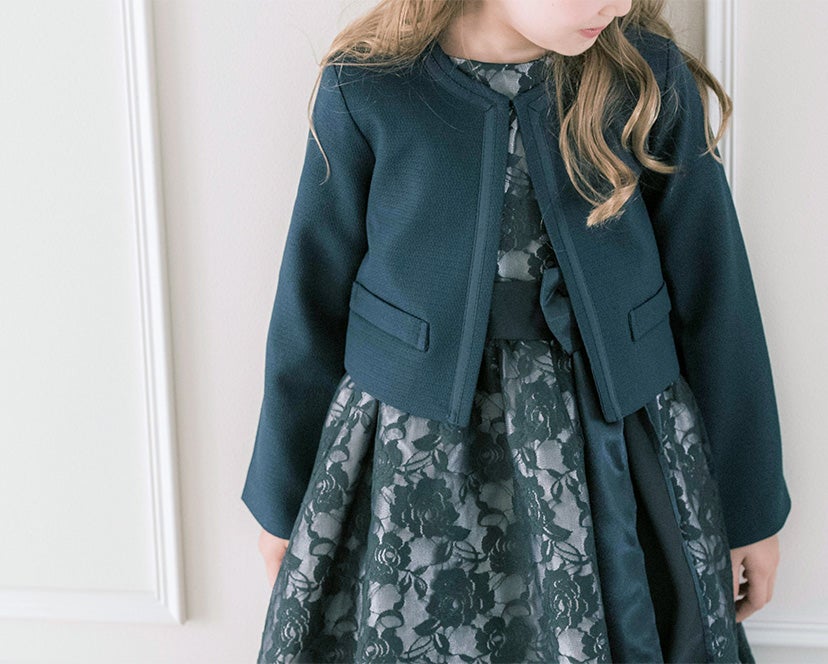 子供服シンプルボレロキッズフォーマル[女の子入学式卒園式発表会結婚式100110120130140150160cm法事ジャケットフォーマル羽織物ボレロカーディガン白ホワイト][処分価格返品不可]