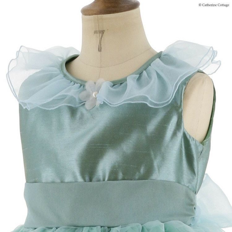 子供ドレス妖精のようなオーガンジーとお花のカラードレス[子供ドレス子供服キッズ子どもフォーマル結婚式発表会女の子用子供ドレスフラワーガール子どもドレス七五三パーティー楽天通販]【キャサリンコテージ】