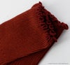 ベビー・キッズ靴下子供無地ソックスメロウフリルリブデイリーソックス3足セット[12345才10cm13cm黒グレー赤]女の子男の子おしゃれキッズソックスシンプルナチュラル