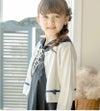 ニットカーディガン綿100％・・発表会に！カーディガンコットンニットカーデ[子供服女の子アウター卒園式結婚式制服冠婚葬祭法事喪服110120130