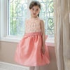 発表会ドレスローズパーティーキッズドレス子供服女の子キッズ子どもフォーマル100110120130140150160cmジュニア結婚式ピアノ発表会七五三女の子用子供ピンク水色ベージュ