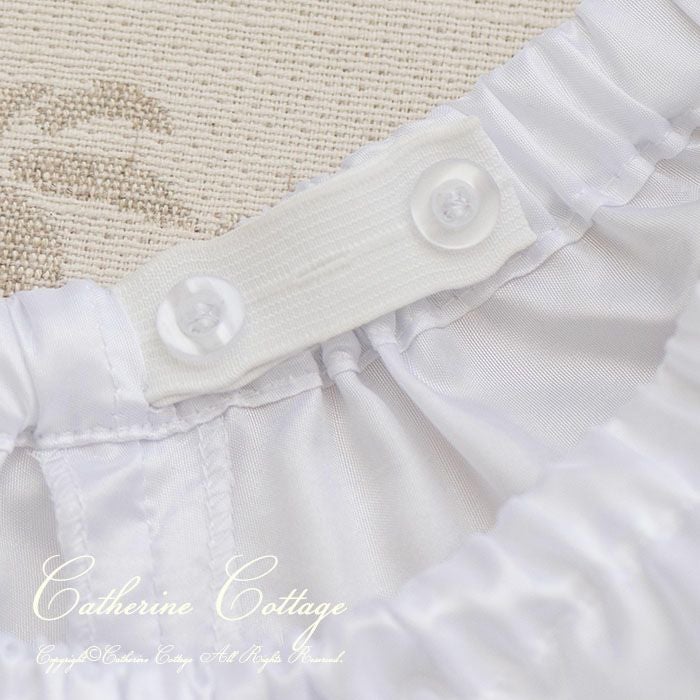 子どもドレスレースたっぷりパニエ30cmホワイト子供婦人兼用子供ドレス結婚式発表会フォーマルドレスワンピース対応七五三【クラロリ,甘ロリ,ゴスロリ,ロリィタ,ロリータ】