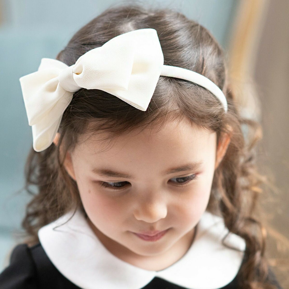 アリスのシフォンリボンカチューシャ