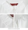 【子供服】女の子日本製フォーマルレース長袖ブラウス[白丸襟角衿キッズシャツコンクール綿100発表会園服制服卒園式入学式卒業式入園音楽会合唱お受験七五三衣装100110120130140cm楽天MADEINJAPAN]YUP12