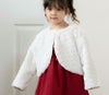 ボレロカーディガンファー子供服アウタードレス
