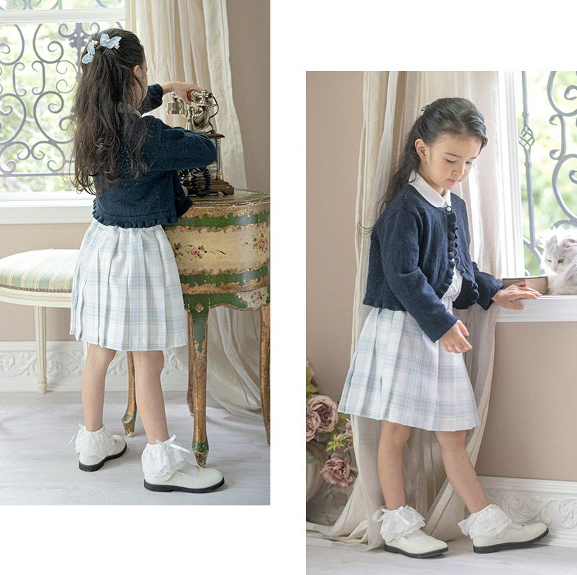 送料無料【目玉セール】 綿100%カーディガンボレロ 女の子 子供服