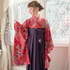 送料無料袴セット卒業式卒園式着付け簡単刺繍入り袴和装セットジュニア女の子[着物上衣/袴/袴下帯/帯枕]赤白黒緑卒服小学生子供[110120130140150160cm]キッズ和服小学校通販購入