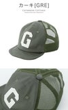 ベビー・キッズ帽子ロゴメッシュキャップアルファベット男女兼用[GBNベージュネイビーカーキ48505254cm]春夏カジュアル子供用
