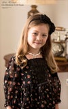 子供ドレス小花シフォンワンピース