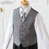 男の子スーツ入学式卒業式男の子卒業式スーツベスト付き6点セットアップ[子供服フォーマル黒男児子供服結婚式ピアノ発表会小学校長袖シャツ120130140150160楽天
