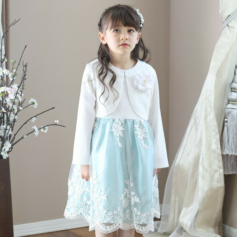 送料無料【入学準備セール目玉】入学式 女の子 スーツ スカラップ