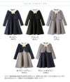 入学式女の子スーツお花リボンコサージュ付きポンチスーツセットアップフォーマル女子スーツ子供服