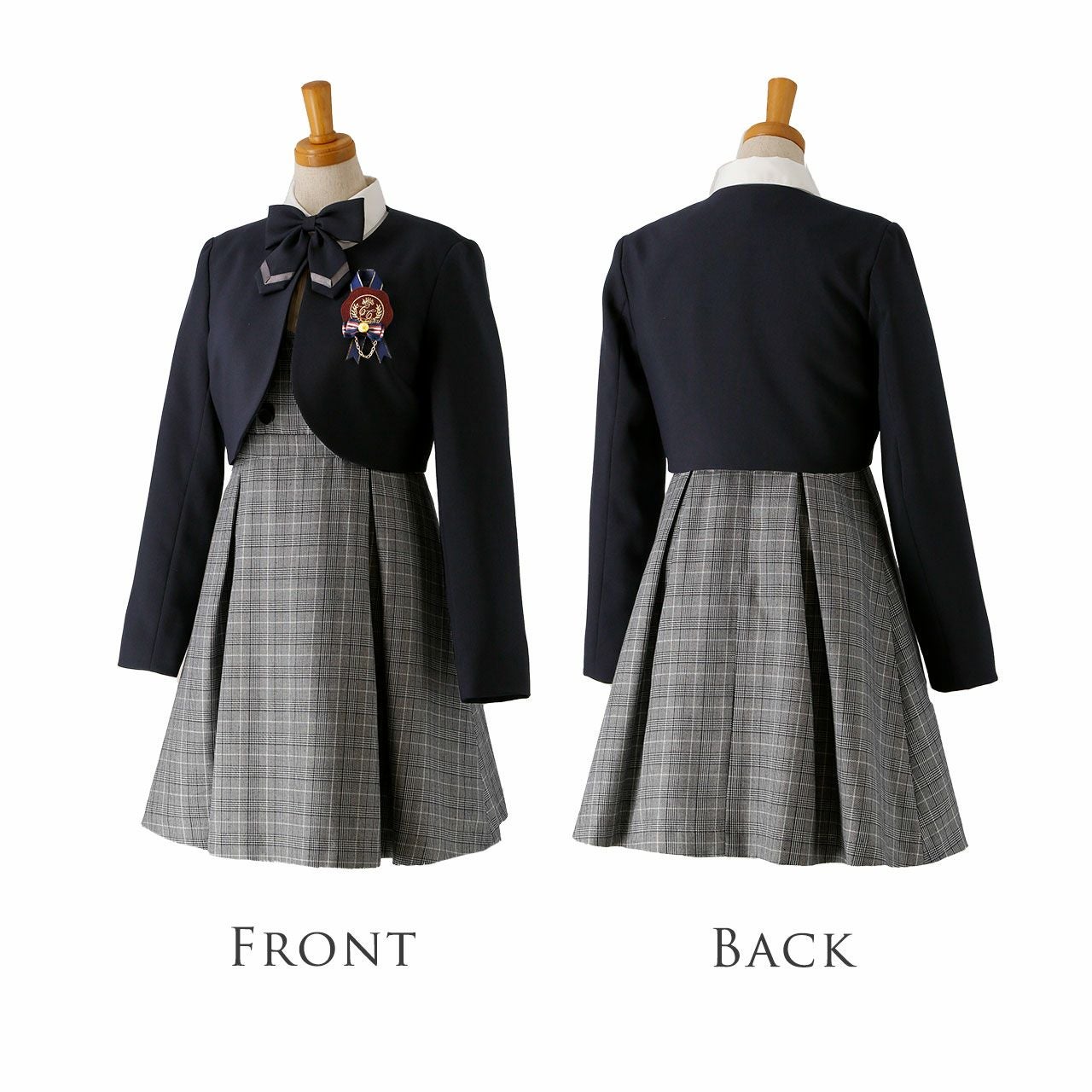 送料無料【卒服最終セール目玉】フォーマル 卒業式 女子スーツ