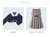 入学式スカラップレース襟オリジナル刺繍のボレロセットアップ白襟ボレロ＋プリーツジャンパースカートフォーマル女子スーツ