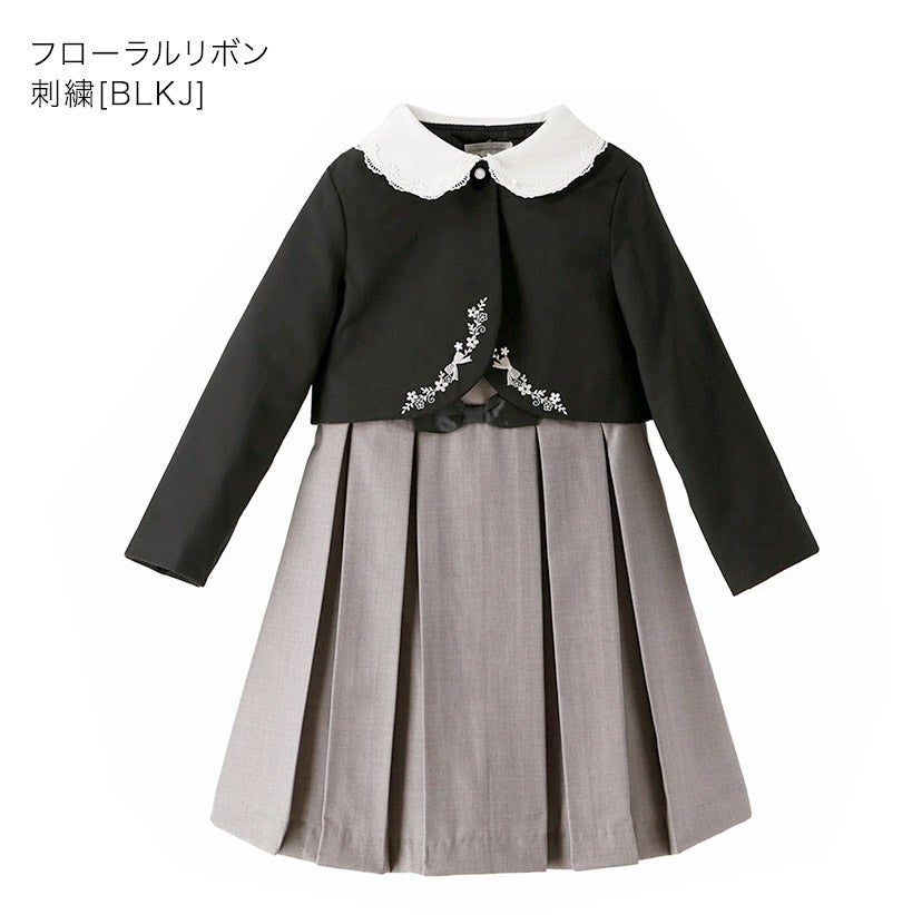 送料無料【目玉セール】入学式 スカラップレース襟オリジナル刺繍の