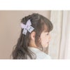 レースリボンヘアクリップ2個セットアクセサリーヘアアクセサリーキッズ