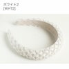 パールカチューシャワイドヘアアクセサリーヘッドドレスアクセサリー