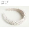 パールカチューシャワイドヘアアクセサリーヘッドドレスアクセサリー