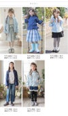 カジュアルアウターフリルとリボンのウインドブレーカーカーデ・パーカー女の子TAK