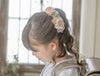 フラワークリップベビー・キッズ髪飾りヘアクリップヘアアクセサリー