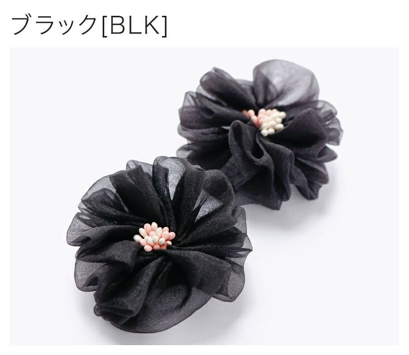 フラワークリップベビー・キッズ髪飾りヘアクリップヘアアクセサリー