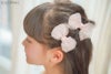 オーガンジーミニリボンヘアクリップ2個セットベビー・キッズ女の子髪飾りヘアアクセサリー