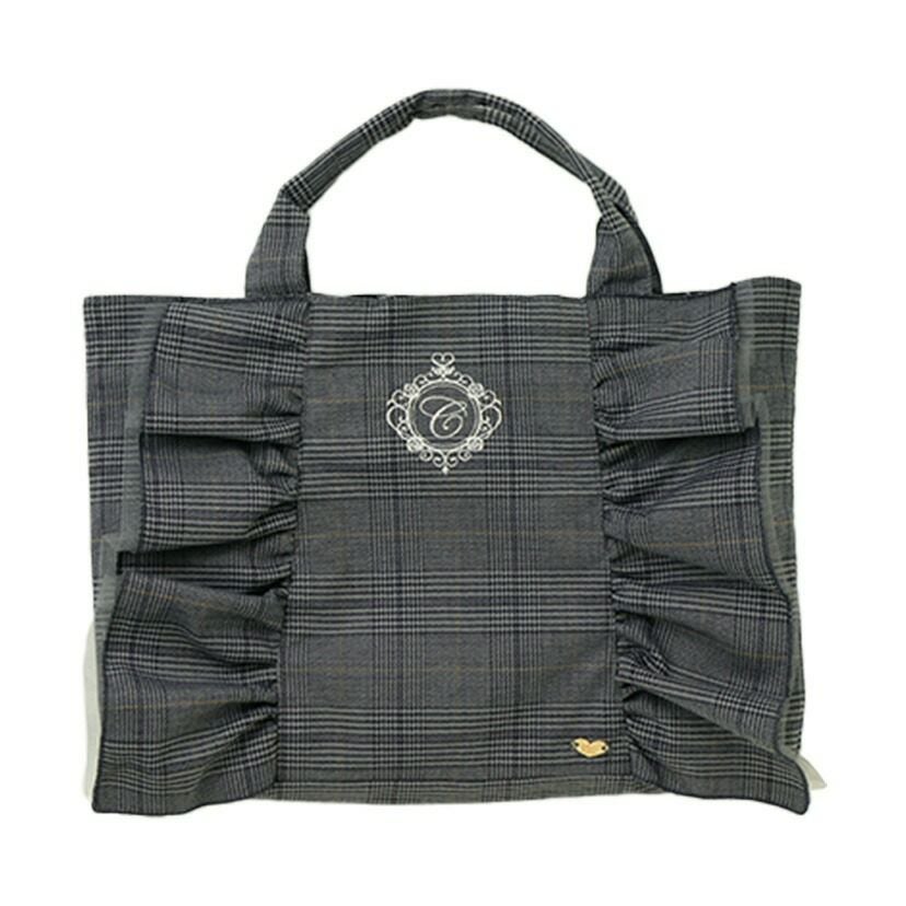 送料無料【通園通学セール超目玉】 レッスンバッグ 女の子 ロゴ刺繍