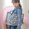 プールバッグ女の子お花プリントプールバッグお花ヘアクリップ付きビニールバッグおしゃれビーチバッグキャサリンコテージ超超目玉TAK!