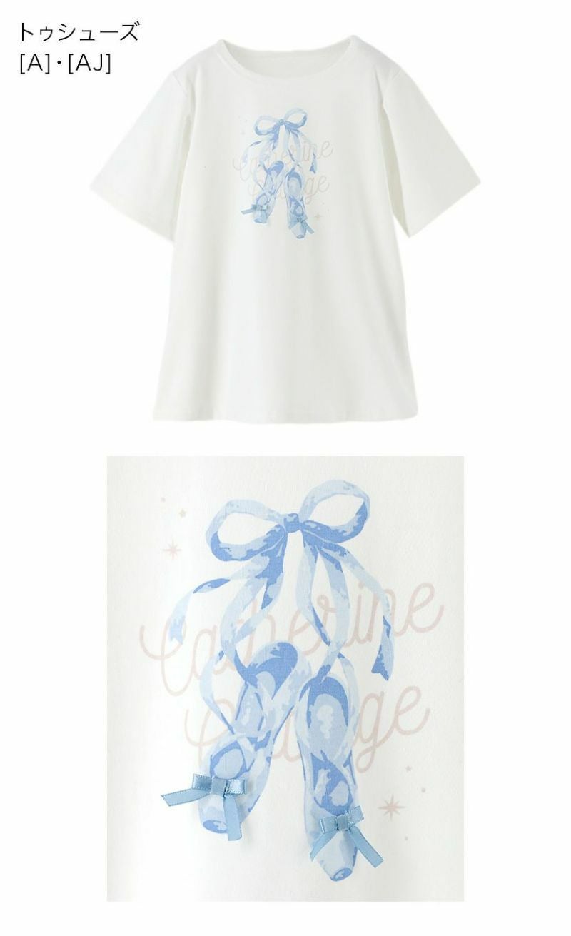 送料無料キッズ Tシャツ デコレーションプリント半袖Tシャツ 女の子