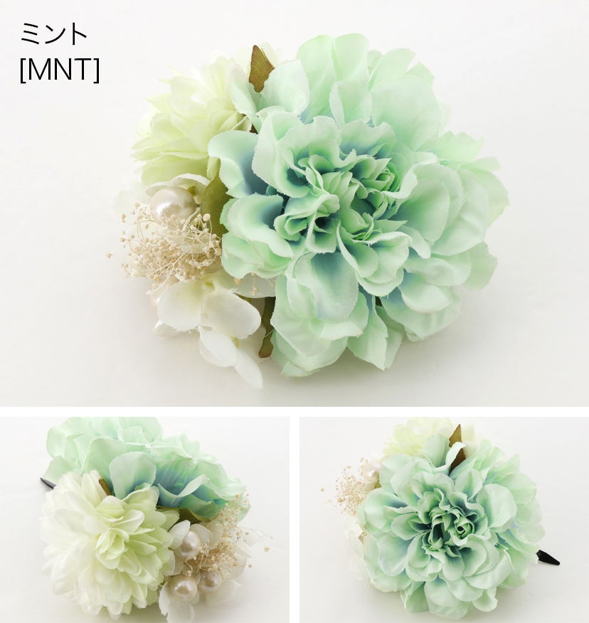 和風髪飾り蝶とお花のヘアクリップアクセサリーヘアアクセサリー和装アクセサリー