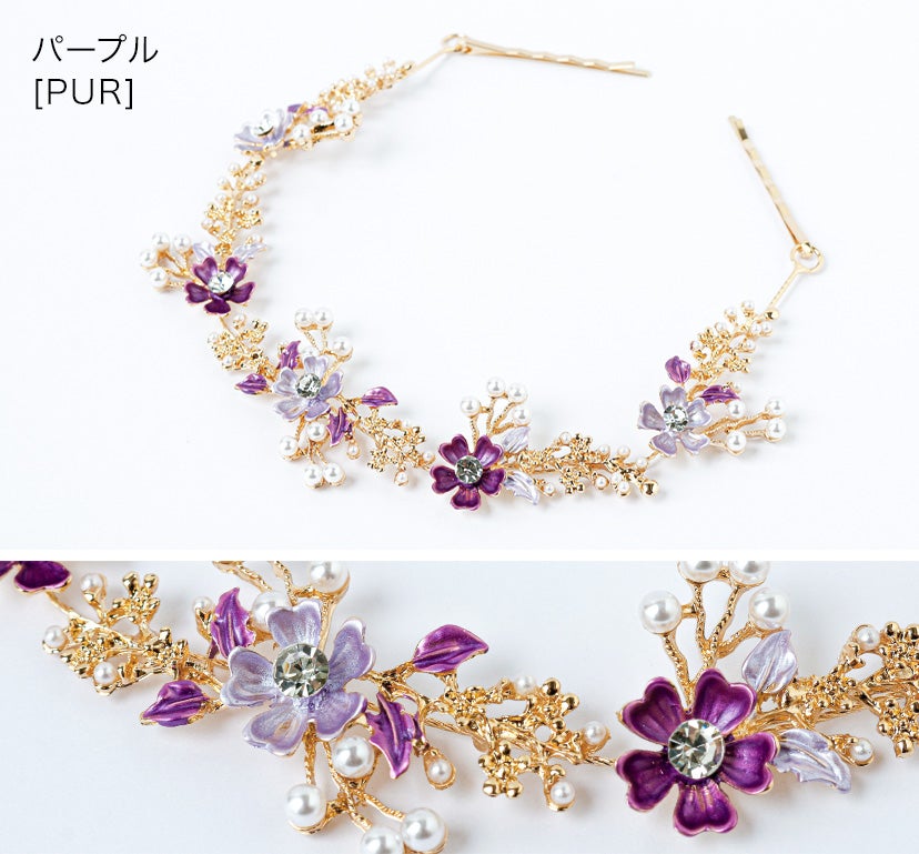 プリンセスヘッドドレスキッズカチューシャ髪飾りヘアアクセサリー