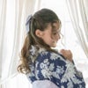 ちりめんリボンヘアクリップ大きめ和髪飾りキッズおしゃれ和装アクセサリーヘアアクセサリー
