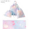 キャサリン猫小花柄撥水巾着3点セットスクールレッスンバッグ・巾着