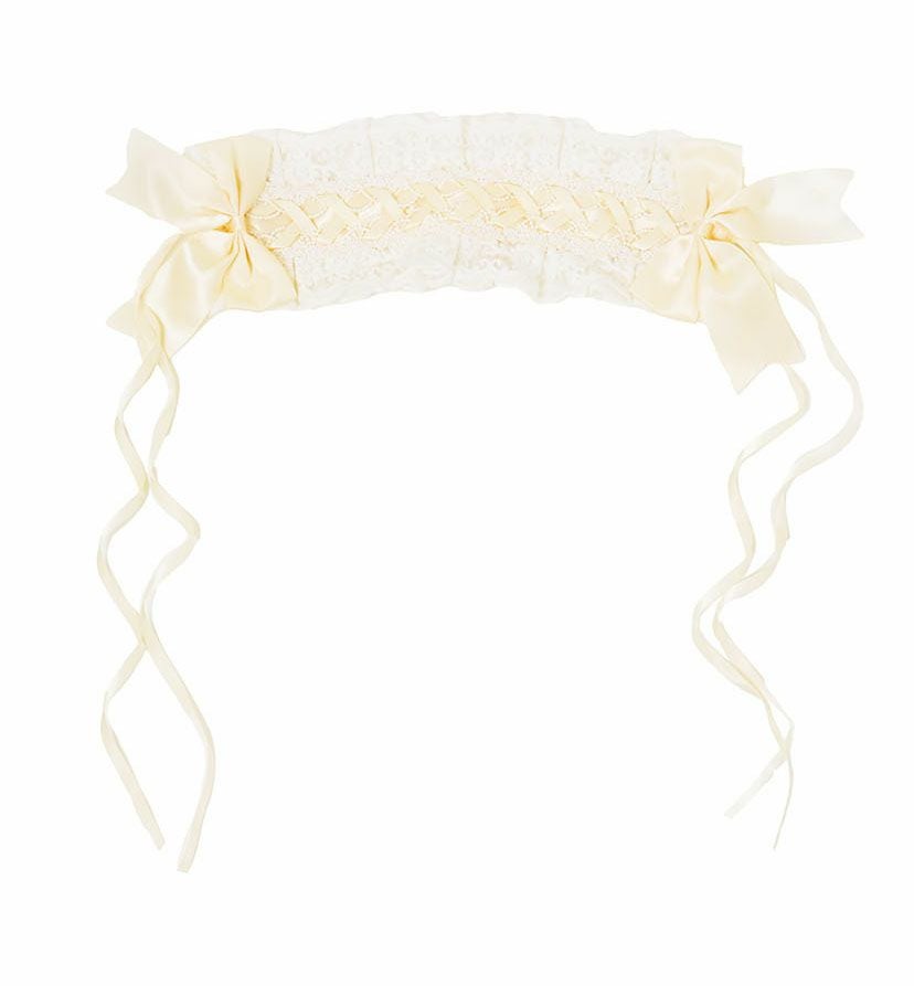 レースアップリボンヘッドドレスアクセサリーヘアアクセサリーその他アクセサリー
