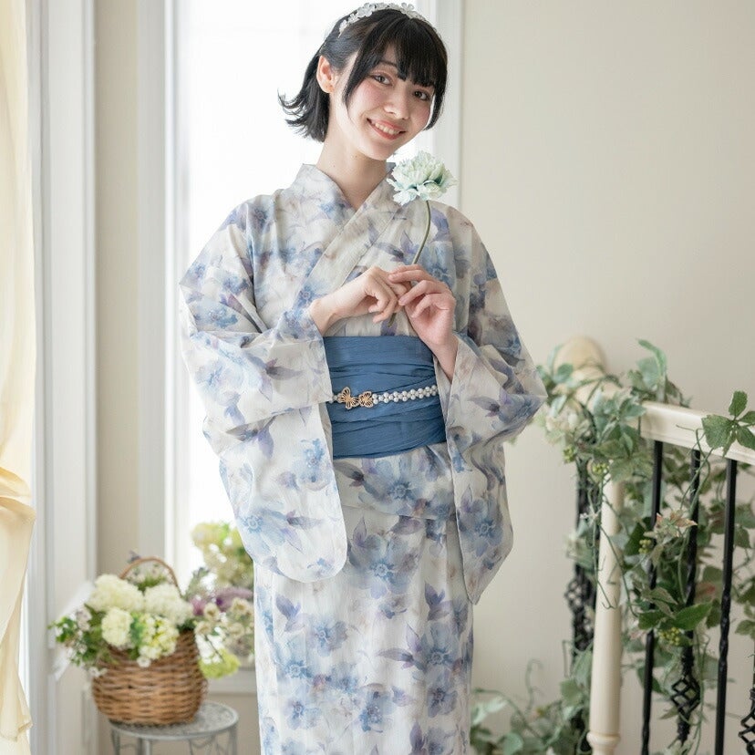 ワンピースになる2wayゆかたレディースサイズ