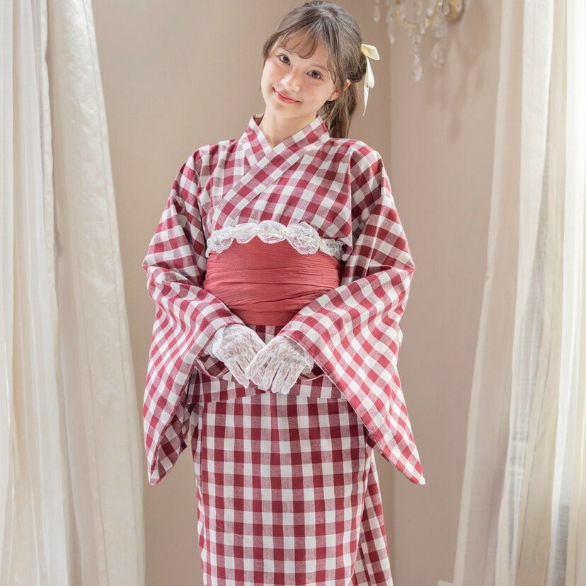 ワンピースになる2wayゆかたレディースサイズ