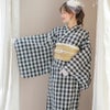 ワンピースになる2wayゆかたレディースサイズ