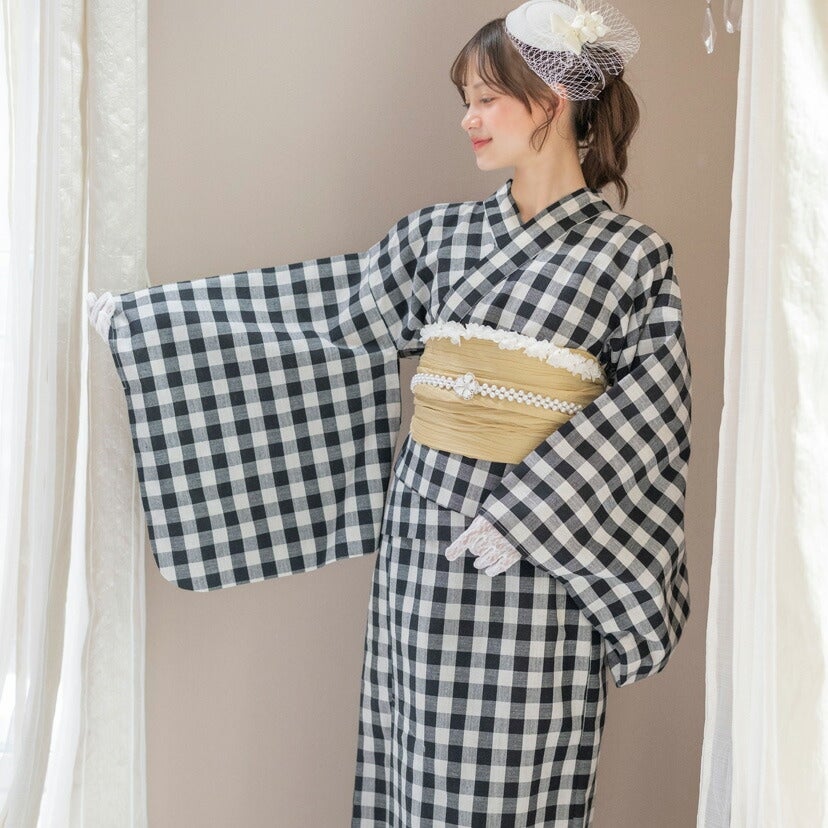 ワンピースになる2wayゆかたレディースサイズ